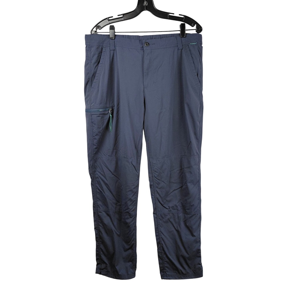 REI Co-op Savanna Trails Hiking Pants Mens 36x30 Navy Blue Nylon Spandex 45704